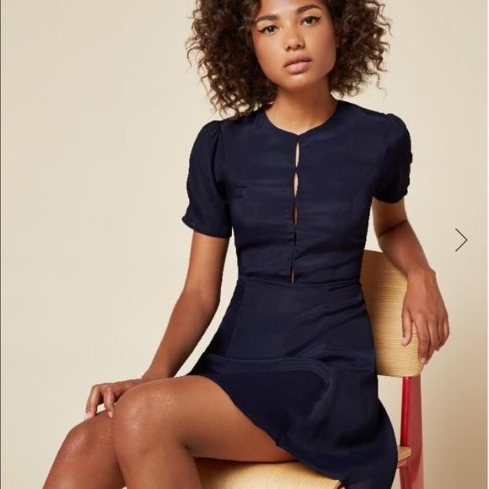 HP 🌟 Reformation Henry Mini Dress, size 0, NWT